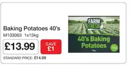 Makro Baking Potatoes 40's offer
