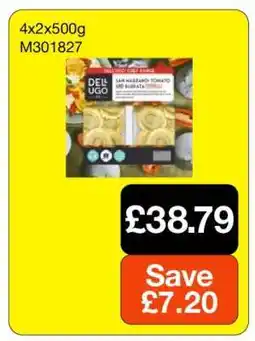 Makro San Marzano Tomato and Burrata Tortelli offer