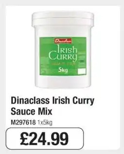 Makro Dinaclass Irish Curry Sauce Mix offer
