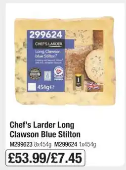 Makro Chef’s Larder Long Clawson Blue Stilton offer
