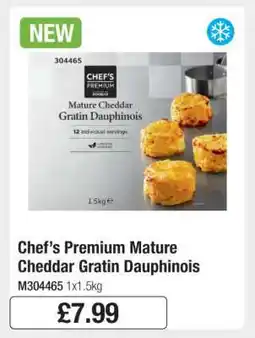 Makro Chef’s Premium Mature Cheddar Gratin Dauphinois offer