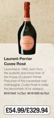 Makro Laurent-Perrier Cuvee Rosé offer