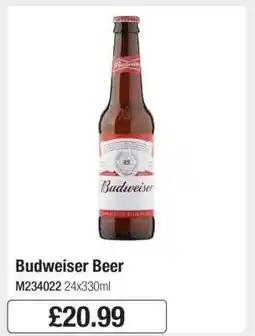 Makro Budweiser Beer offer
