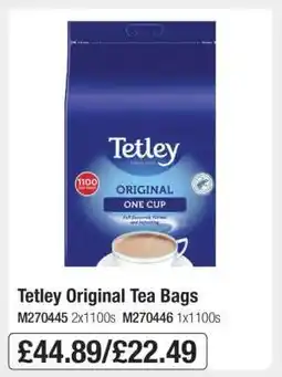 Makro Tetley Original Tea Bags offer