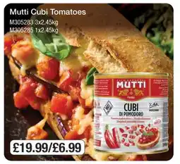 Makro Mutti Cubi Tomatoes offer