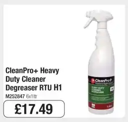 Makro CleanPro+ Heavy Duty Cleaner Degreaser RTU H1 offer