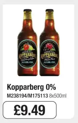 Makro Kopparberg 0% offer