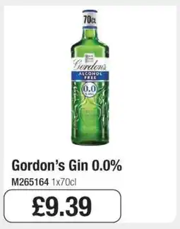 Makro Gordon’s Gin 0.0% offer