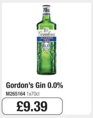 Makro Gordon’s Gin 0.0% offer