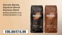 Makro Nescafe Barista Signature Blend/Espresso Blend offer