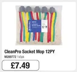 Makro CleanPro Socket Mop 12PY offer