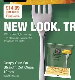 Makro Crispy Skin-On Straight Cut Chips 10mm offer