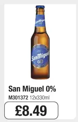 Makro San Miguel 0% offer