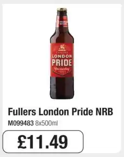 Makro Fullers London Pride NRB offer