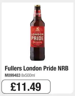 Makro Fullers London Pride NRB offer