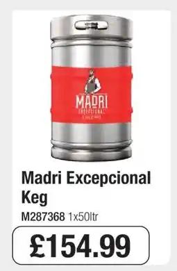 Makro Madri Excepcional Keg offer