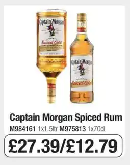 Makro Captain Morgan Spiced Rum offer