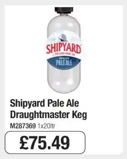 Makro Shipyard Pale Ale Draughtmaster Keg offer