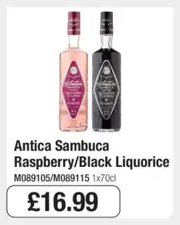 Makro Antica Sambuca Raspberry/Black Liquorice offer