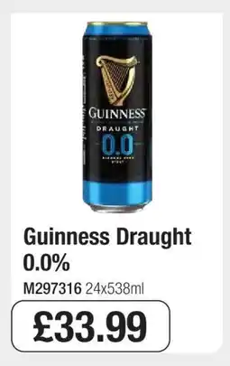 Makro Guinness Draught 0.0% offer