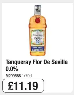 Makro Tanqueray Flor De Sevilla 0.0% offer