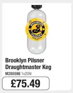 Makro Brooklyn Pilsner Draughtmaster Keg offer