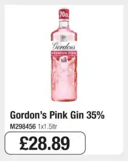 Makro Gordon’s Pink Gin 35% offer