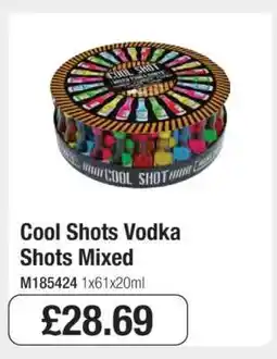 Makro Cool Shots Vodka Shots Mixed offer