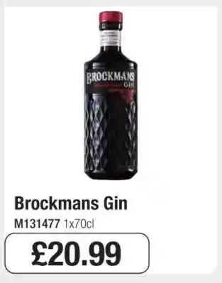 Makro Brockmans Gin offer