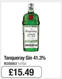 Makro Tanqueray Gin 41.3% offer