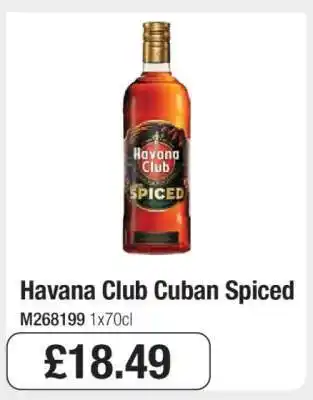 Makro Havana Club Cuban Spiced offer