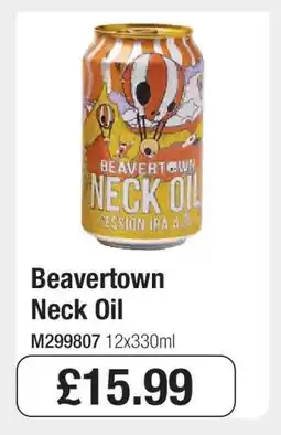 Makro Beavertown Neck Oil offer