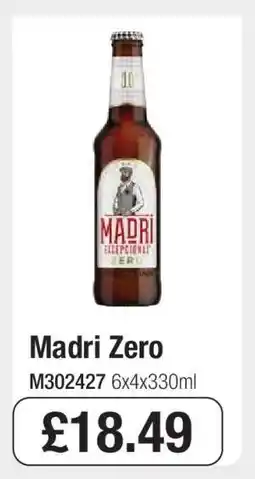 Makro Madri Zero offer