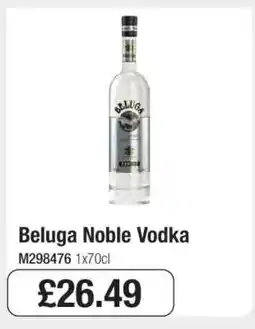Makro Beluga Noble Vodka offer