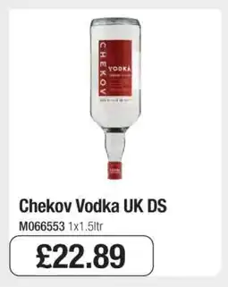 Makro Chekov Vodka UK DS offer