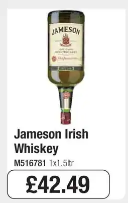 Makro Jameson Irish Whiskey offer