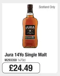 Makro Jura 14Yo Single Malt offer