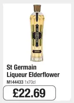 Makro St Germain Liqueur Elderflower offer