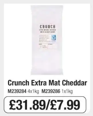 Makro Crunch Extra Mat Cheddar offer