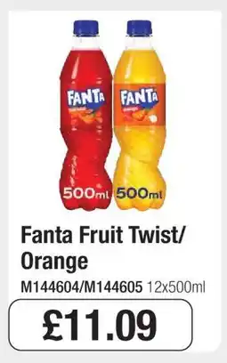 Makro Fanta Fruit Twist/Orange offer