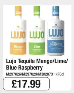 Makro Lujo Tequila Mango/Lime/Blue Raspberry offer
