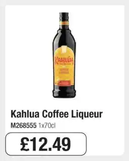 Makro Kahlua Coffee Liqueur offer