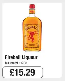 Makro Fireball Liqueur offer