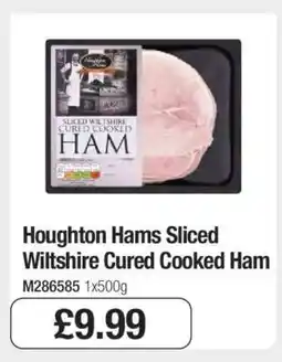 Makro Houghton Hams Sliced Wiltshire Cured Cooked Ham offer