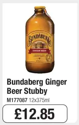 Makro Bundaberg Ginger Beer Stubby offer
