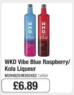 Makro WKD Vibe Blue Raspberry/Kola Liqueur offer