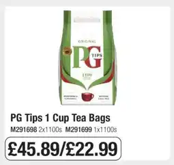 Makro PG Tips 1 Cup Tea Bags offer