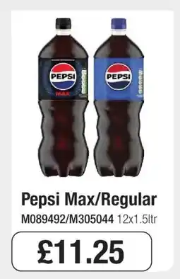 Makro Pepsi Max/Regular offer