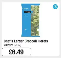 Makro Chef’s Larder Broccoli Florets offer