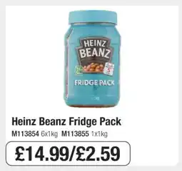 Makro Heinz Beanz Fridge Pack offer